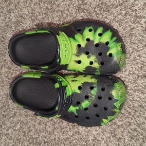 Lightly used kids Crocs